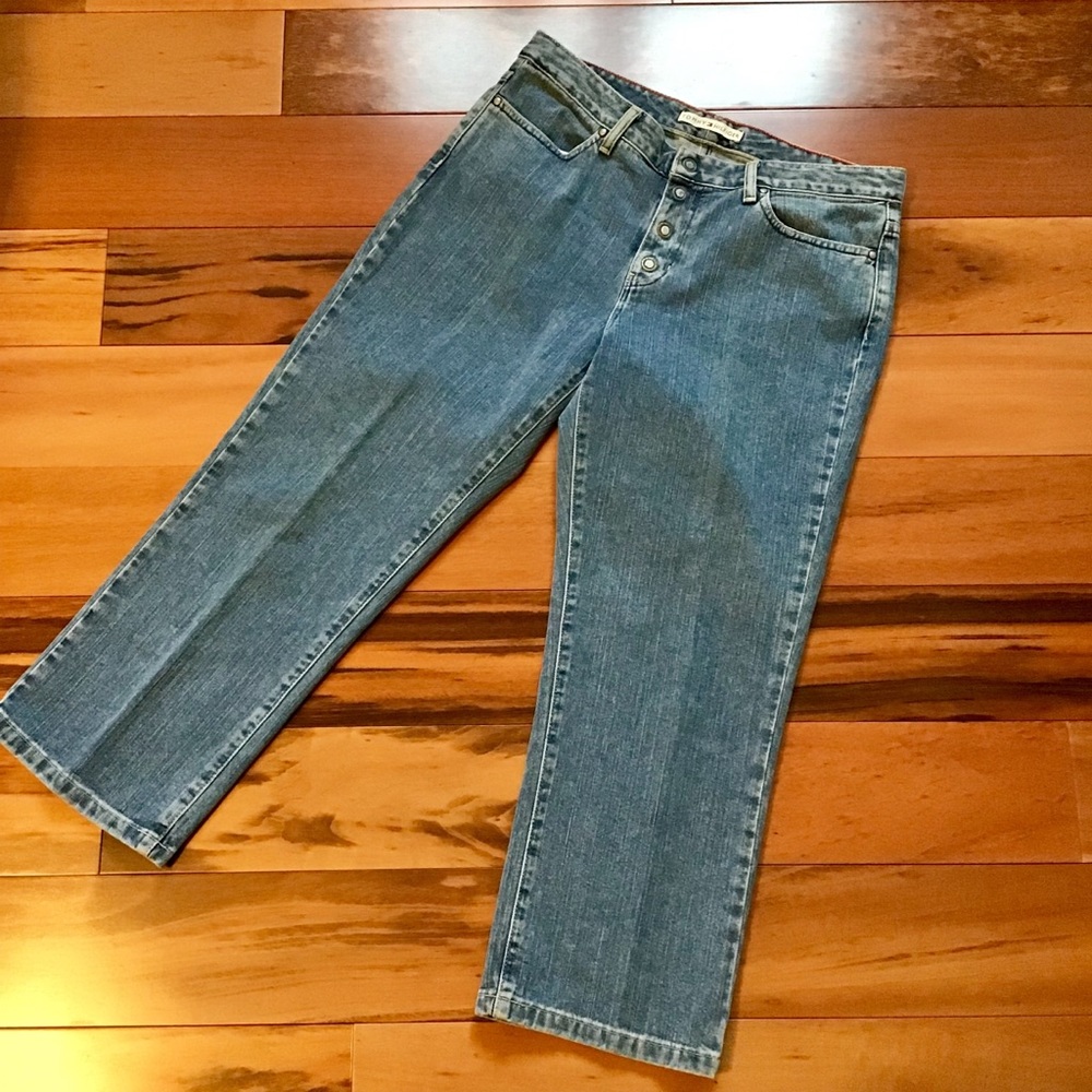 Tommy Hilfiger 90’s Button Fly Cropped Jeans